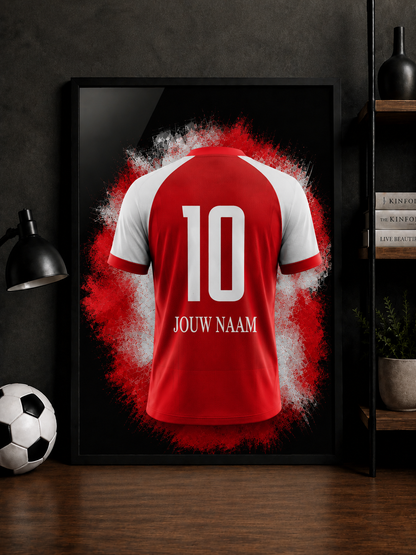 AZ Alkmaar - Gepersonaliseerde voetbalposter