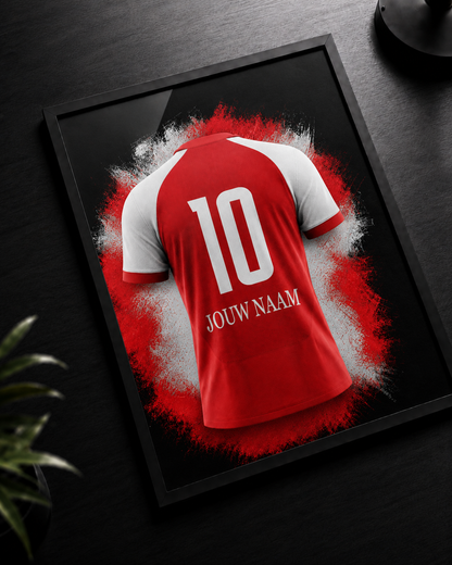AZ Alkmaar - Gepersonaliseerde voetbalposter