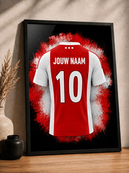 Ajax Amsterdam –  Gepersonaliseerde voetbalposter