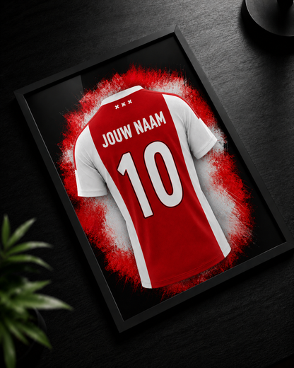 Ajax Amsterdam –  Gepersonaliseerde voetbalposter