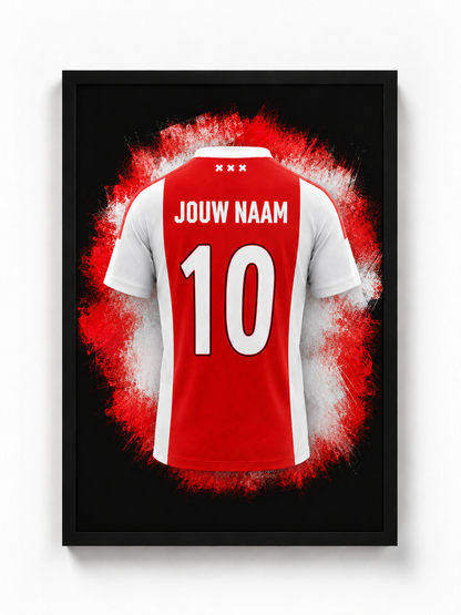 Ajax Amsterdam –  Gepersonaliseerde voetbalposter