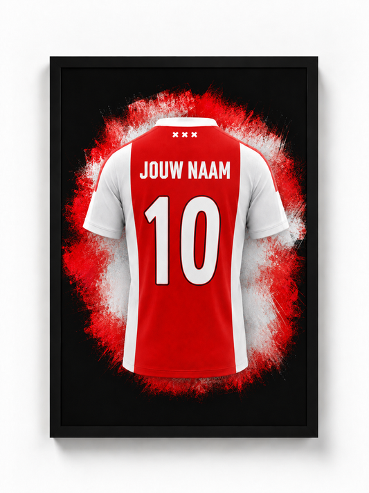 Ajax Amsterdam –  Gepersonaliseerde voetbalposter
