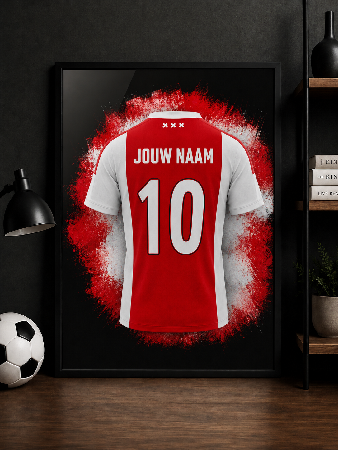 Ajax Amsterdam –  Gepersonaliseerde voetbalposter
