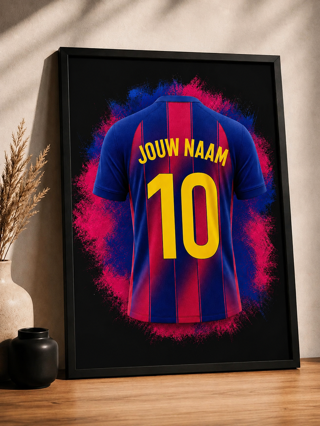 FC Barcelona - Gepersonaliseerde Voetbal Poster