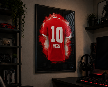 FC Twente - Gepersonaliseerde voetbalposter