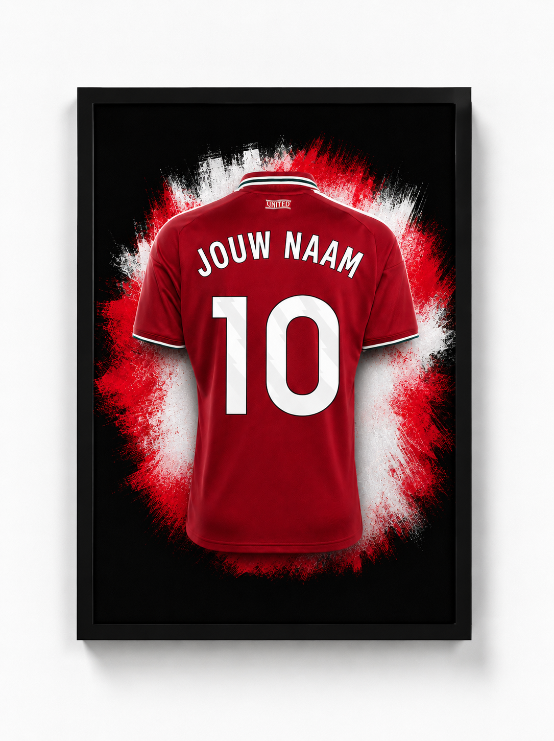 Manchester United - Gepersonaliseerde voetbalposter