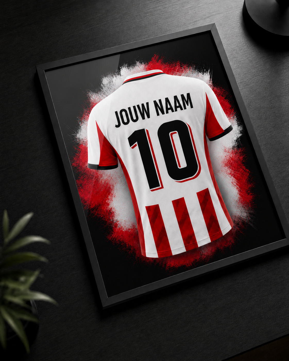 PSV - Gepersonaliseerde Voetbal Poster