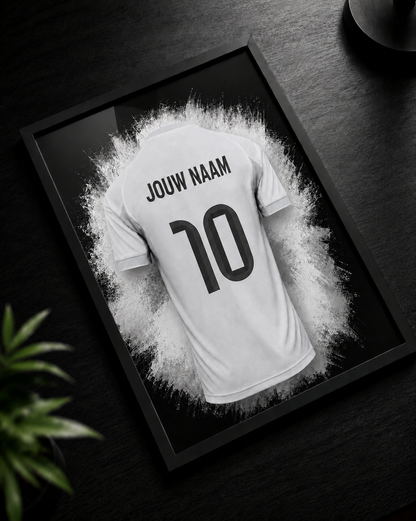 Real Madrid - Gepersonaliseerde Voetbalposter